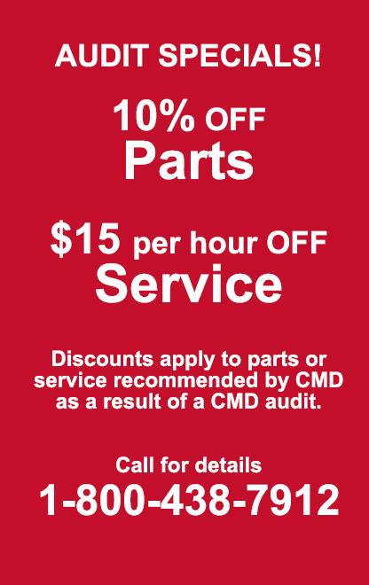 Parts and Service Discount with Site Audit